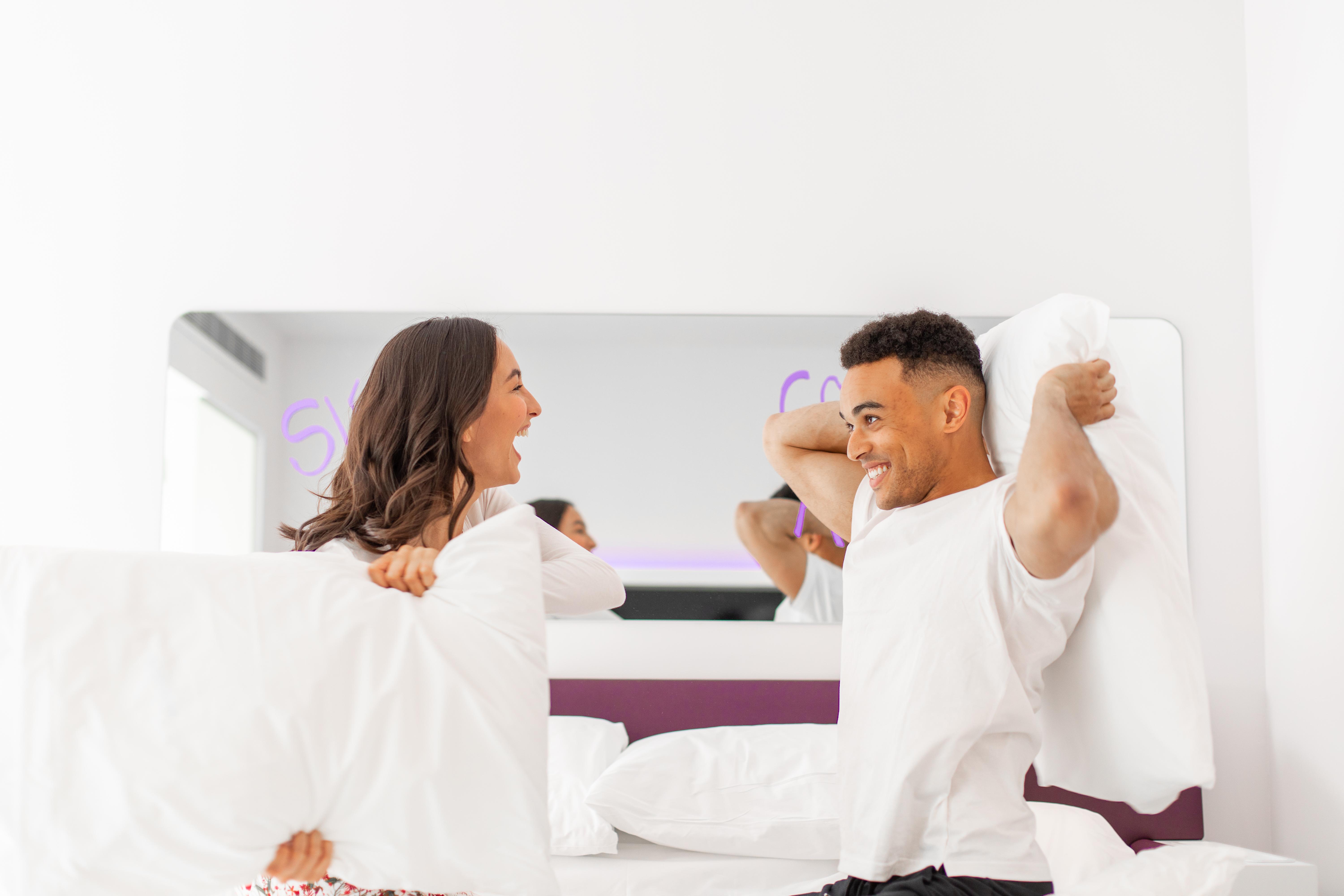 Yotel Glasgow Dış mekan fotoğraf "I'm so happy to be with you"